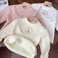 Warm Winter Turtleneck Kids Girl Sweater 1-9 Years Children Tops Boy Clothing Autumn Long sleeve knitted Pullovers Baby Clothes preview-2