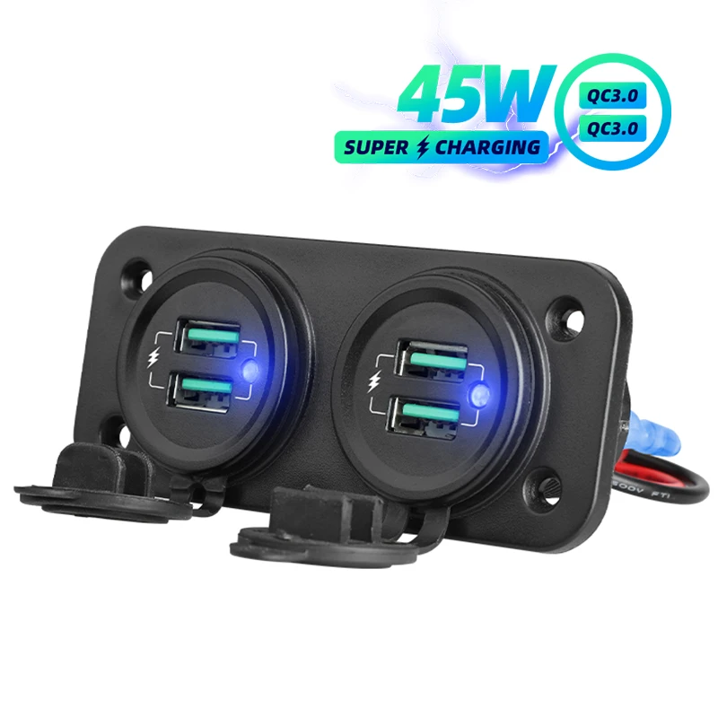 Купить Автомобильная электроника Several Usb Ports Socket 12V Auto