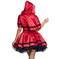 New Women Little Red Riding Hood Costume Modern Version Of Stage Performance Dress With Shawl Adult Halloween Role Play Costumes preview-3