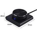 USB Volume Control Knob PC Computer Speaker Audio Volume Controller 2 Modes Multimedia Controller with USB Cable for Win/Mac OS preview-2