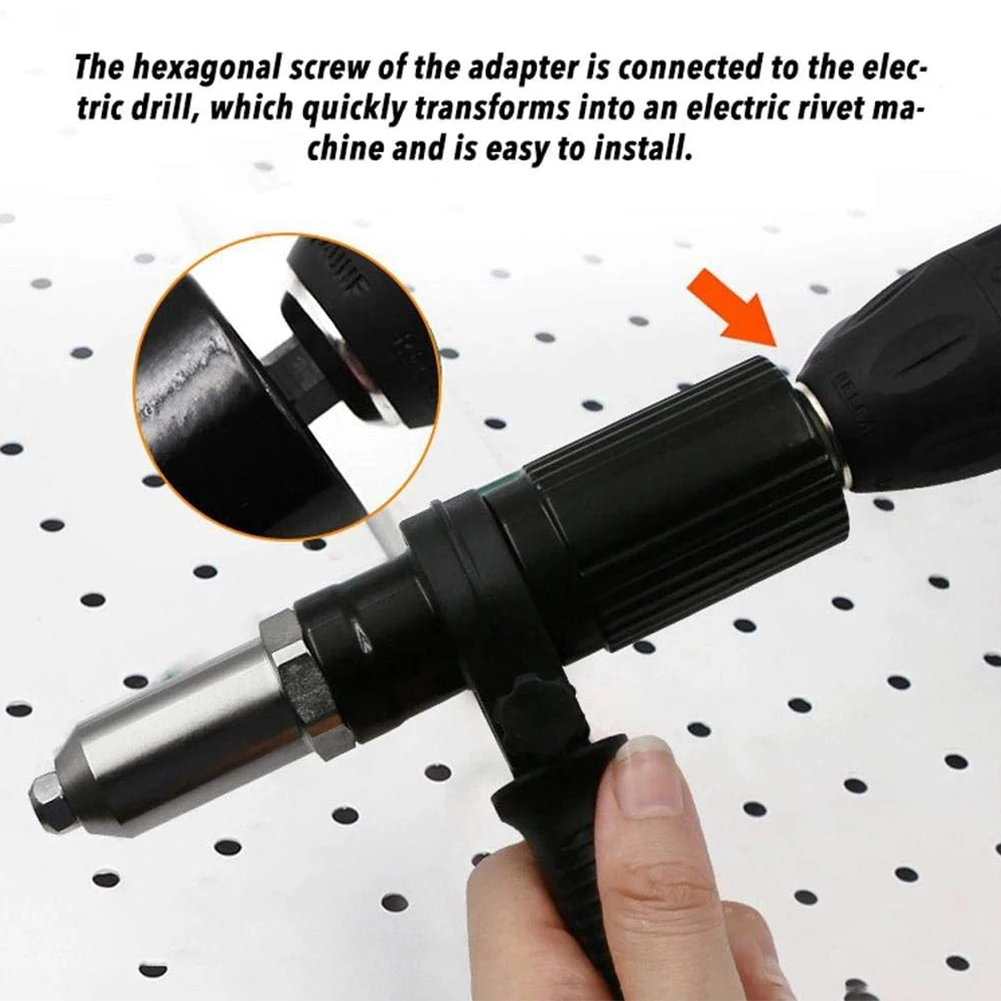 Electric Rivet Gun Adapter Mm Different Guide Nozzle Models Are Used