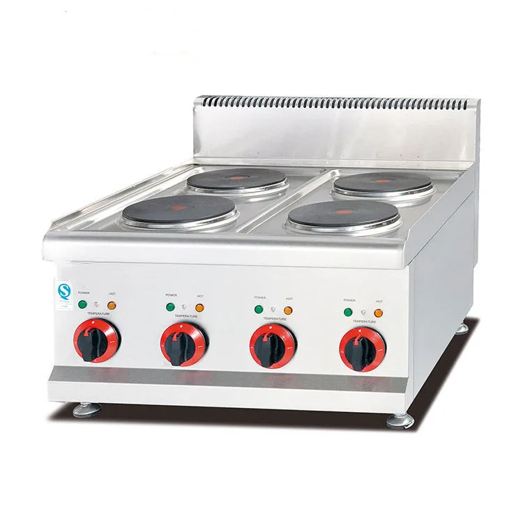 electric cooker with grill on top