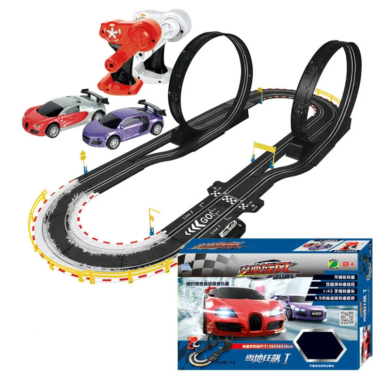 toy race track with remote