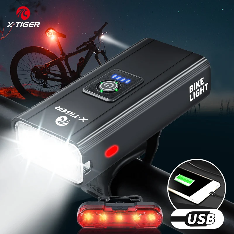 led bicycle lights rechargeable