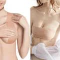Cotton Sticky Bras Waterproof Invisible Underwear 4Colors Breathable Boob Tape Elastic Patch 1Roll Self Adhesive preview-2