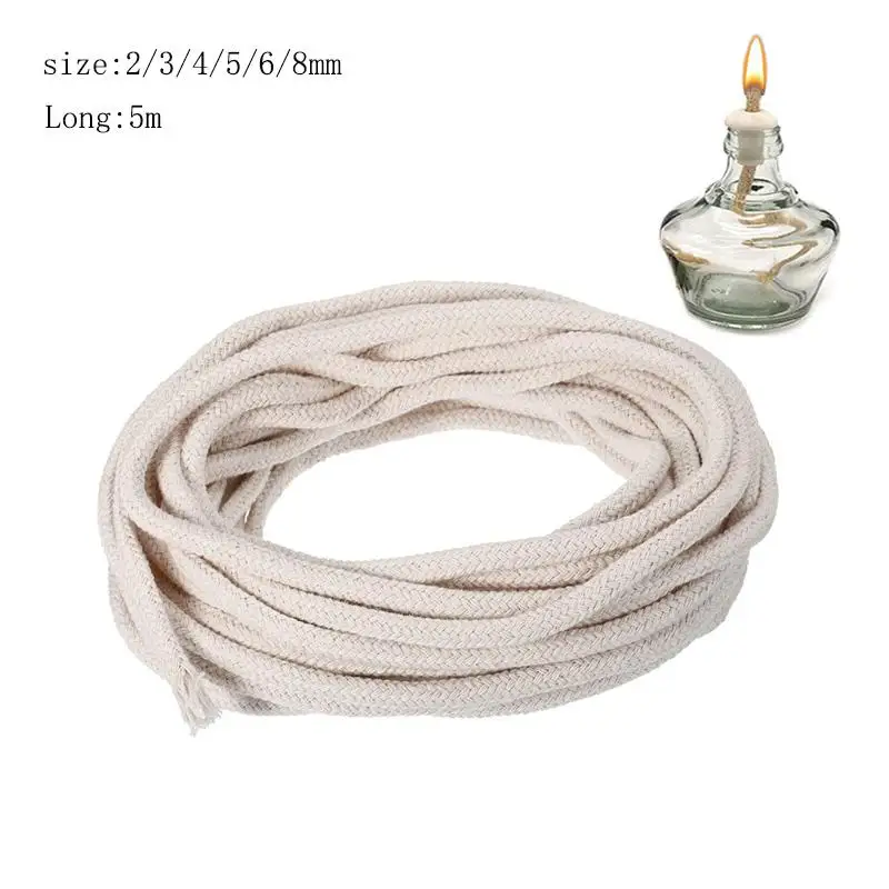 1Meter Kerosene Lamp Wick Braided Cotton Wick Flat Cotton Oil Lamp Wick For  Oil Lamp