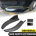 1 Pair Car Bumper Spoiler Front Rear Lip Anti-collision Universal Car Side Skirt For BMW Mercedes-Benz Toyota Audi Volkswagen preview-1