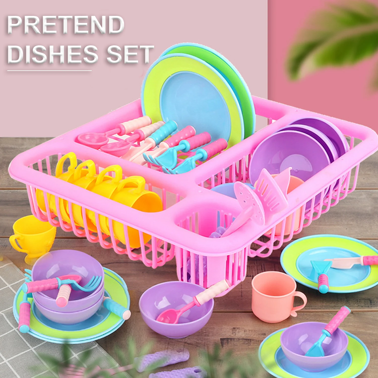 pretend play dishes