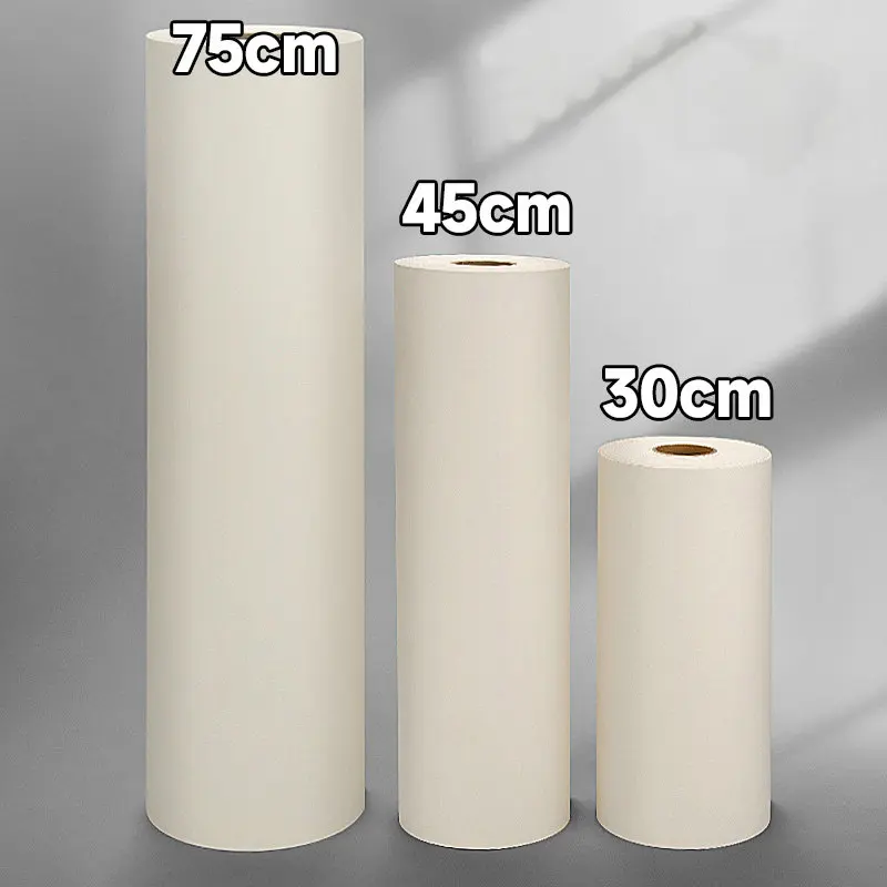 9m Drawing Paper White Craft Paper Roll Easel Paper Wrapping Paperboard  Poster Paper for Artist School