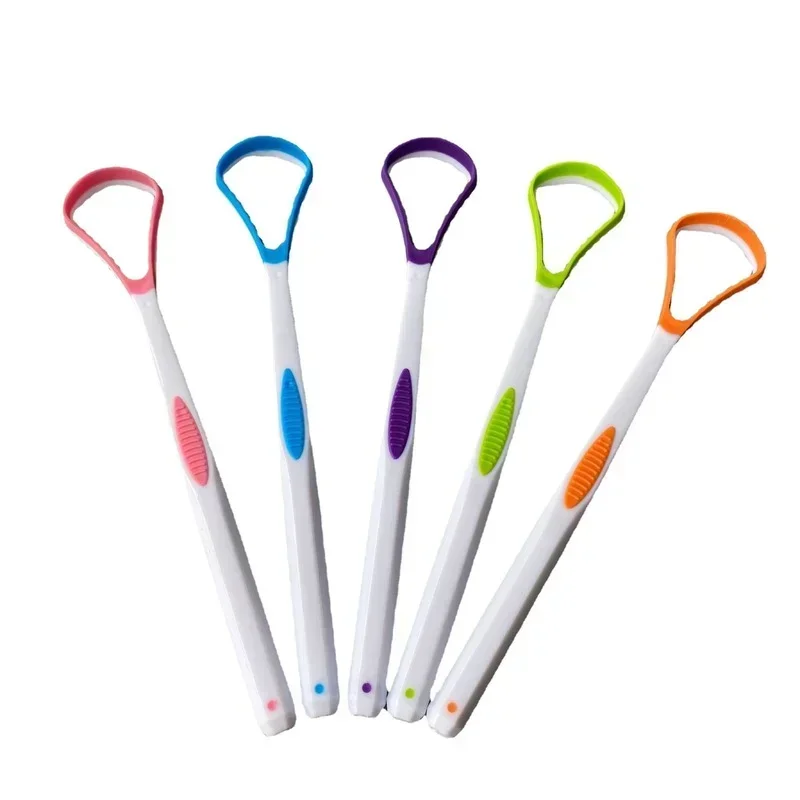 1pc Tongue Scraper Tongue Cleaner Helps Fight Bad Breath Healthy Oral Hygiene Brush Fresh Breath Health-animated-img