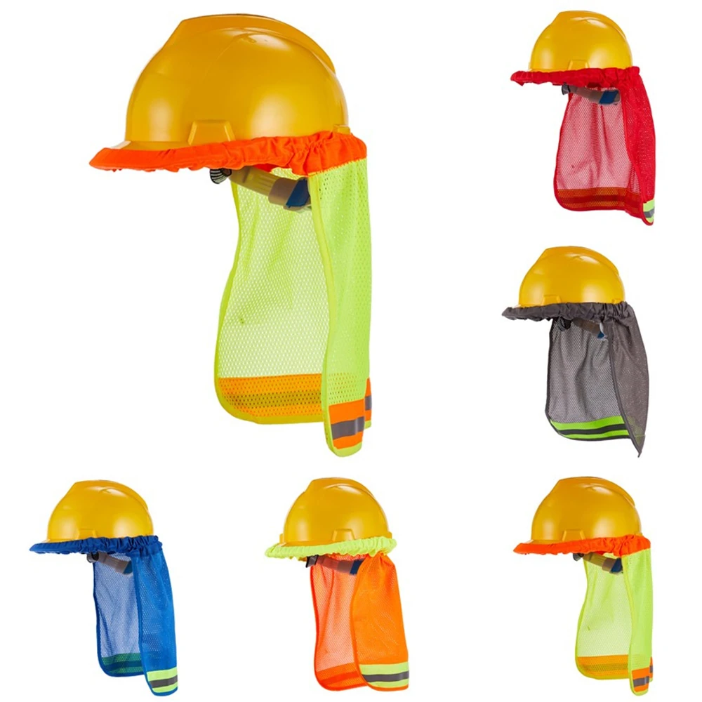 hard hat sun shades