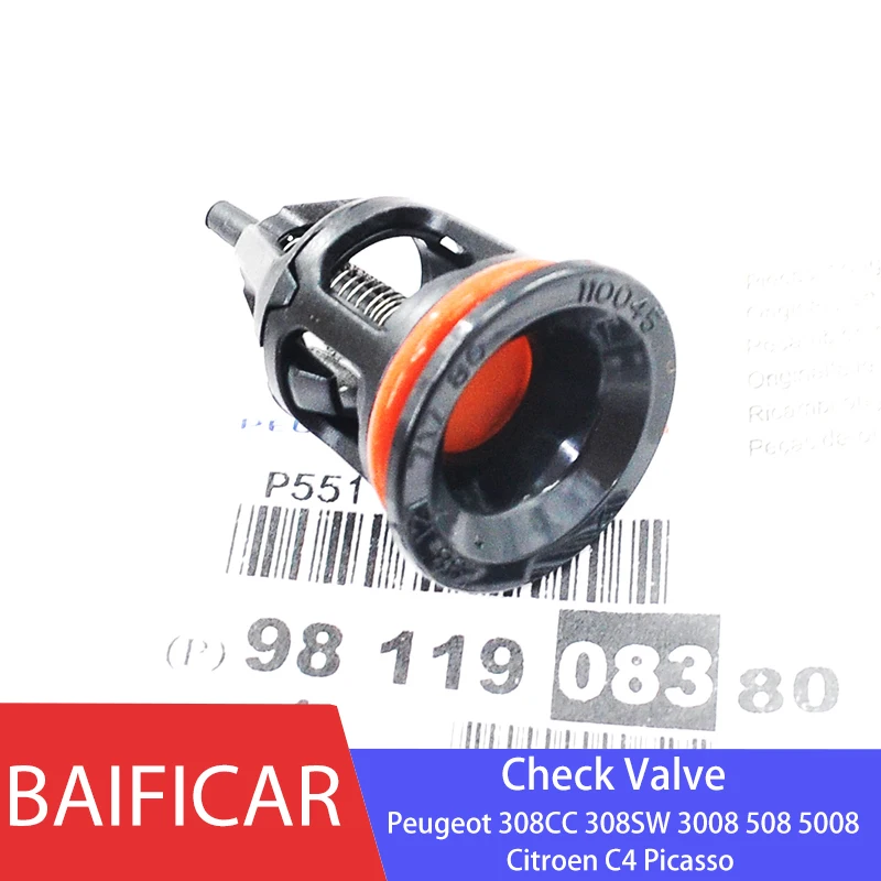 Baificar Brand New Turbocharger Dust-proof Intake Manifold Check Valve For Peugeot 308CC 308SW 3008 508 5008 Citroen C4 Picasso-animated-img