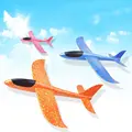 1PC 48CM/35CM Children Hand Throw Flying Glider Planes Toys Kids Foam Aeroplane Model Children Outdoor Fun Toys preview-5