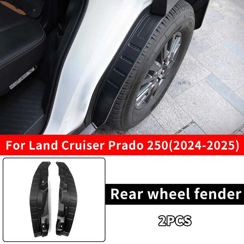 Mud Flaps Splash Shield For 2024 2025 Toyota Land Cruiser 250 Prado LC250 Exterior Accessories Splash Guards Mudflaps Fender-animated-img