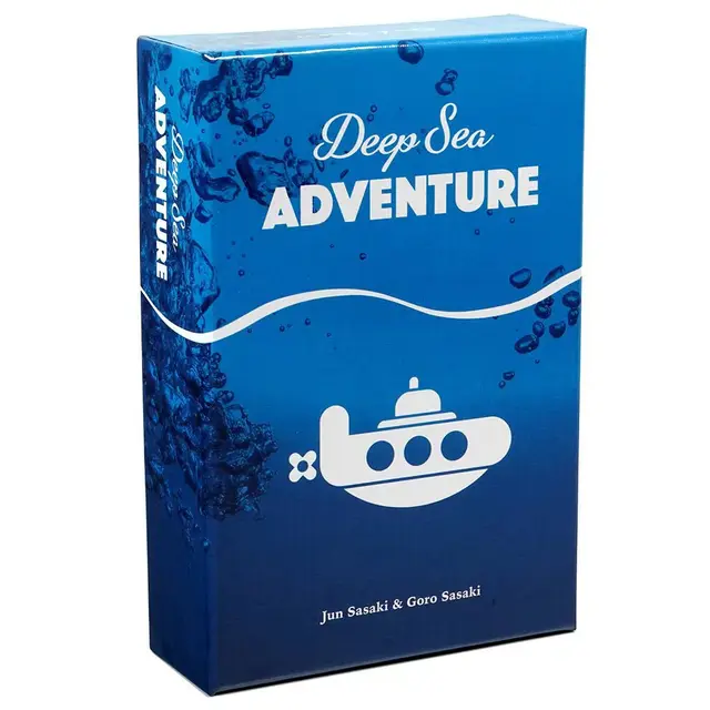 1 Pc Deep Sea Advensture Home Entertainment Kids Party Card Game Undersea Treasure Hunt Strategy Puzzle Game-animated-img