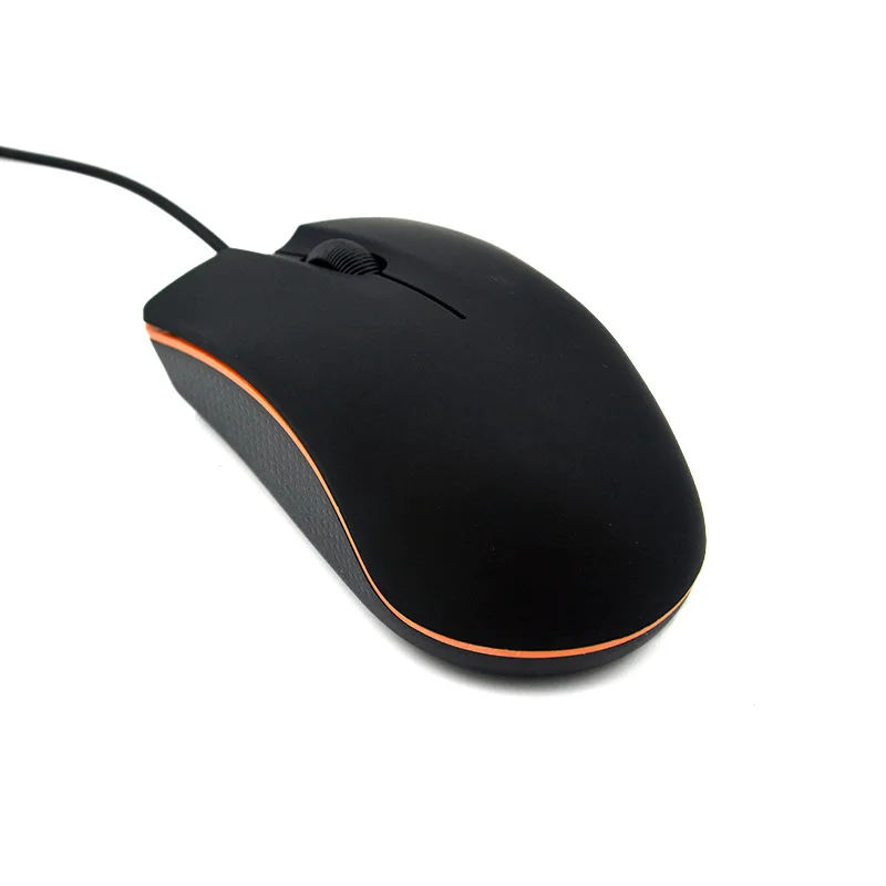 Wired Mouse 1200DPI Computer Office Mouse Non Slip Matte Texture Business Office Home Laptop Wired Mouse Accessories-animated-img