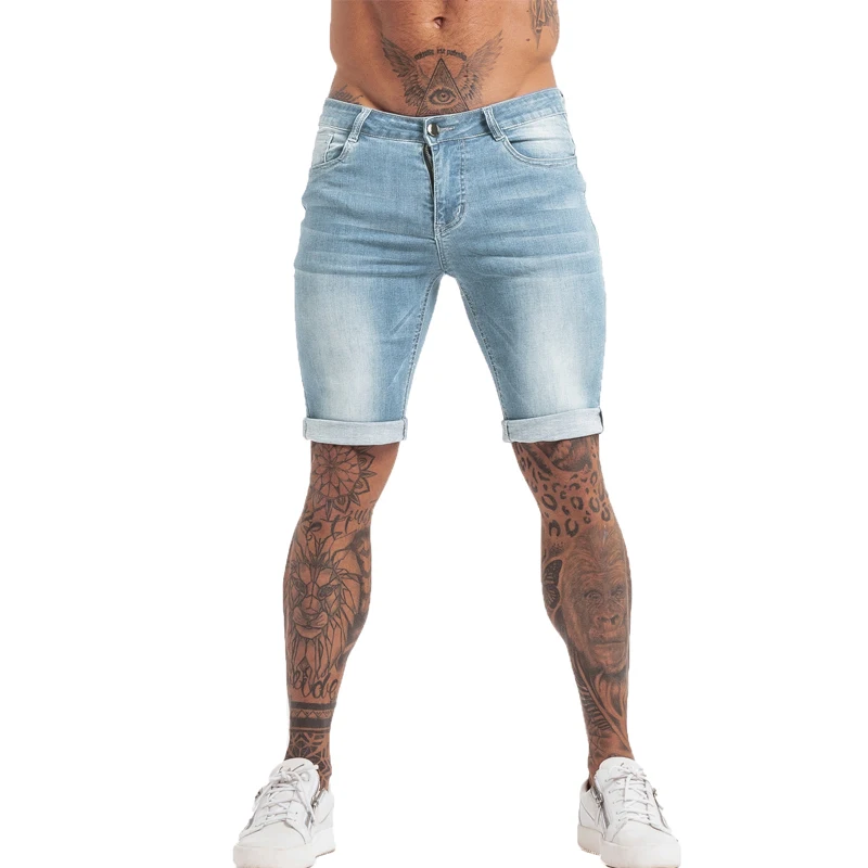Mens Shorts Jeans Denim Shorts Black 