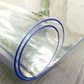 Clear Table ProtectorPlastic Table Cover Protector, Desk Protector Mat, Desk Pad Waterproof PVC Table Protecto preview-5