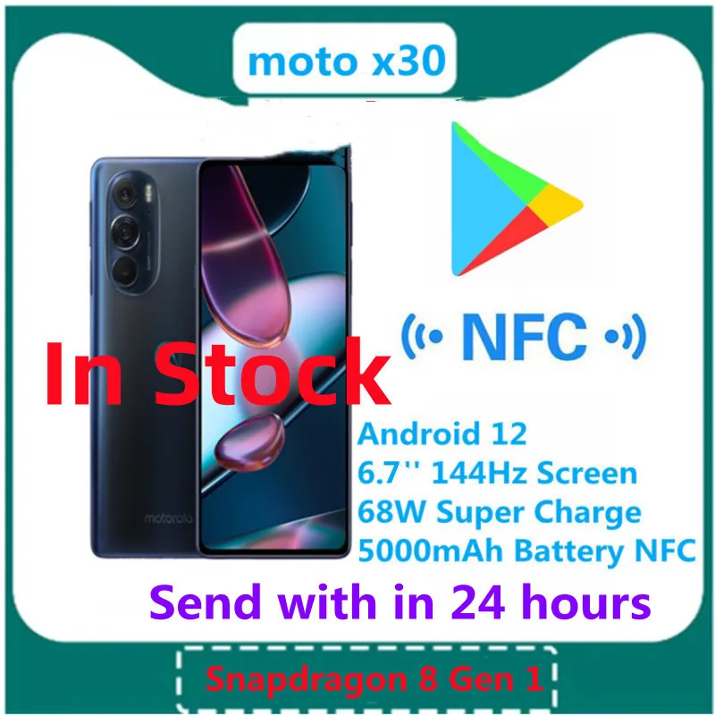 Купить Сотовые телефоны | Motorola Moto Edge X30 5G Phone Android 12 ...