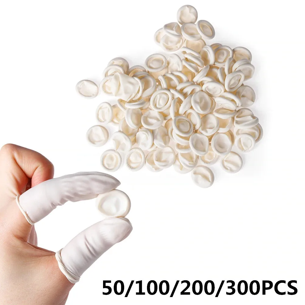 disposable latex finger cots