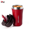 Thermal Coffee Bottle Tumbler With Straw Stainless Steel Travel Mug Hot Water Thermos Espresso Cups Cold Isotherm Flask Ground