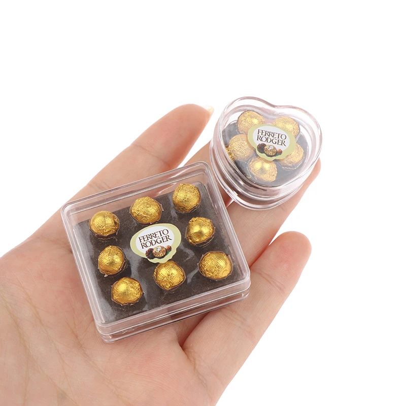 1:12 Dollhouse miniture Chocolate Gift box Model Food Toy Kitchen Accessories-animated-img