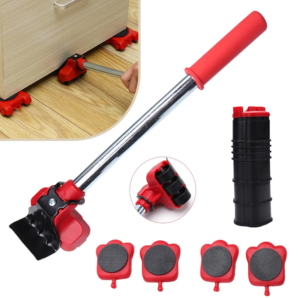 Heavy Duty Furniture Lifter Mover Tool Set Transport Tool Furniture Mover Set Lifting Moving Tool for Home Furniture Helper-animated-img