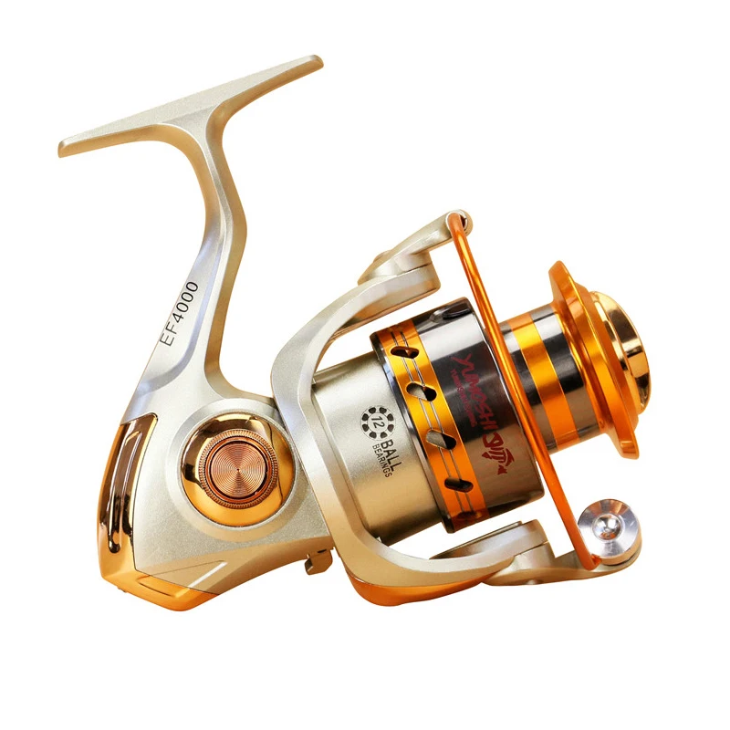 Fishing Reel Spinning 2000-7000 Series Metal Spool Spinning Wheel