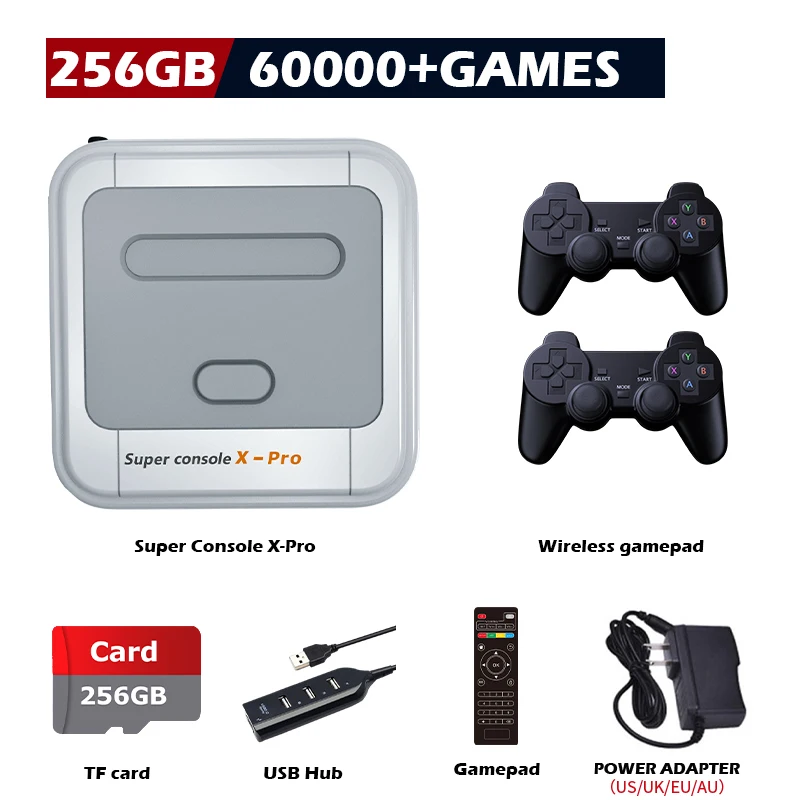 Super Console X Cube Retro Video Game Consoles With 60000 Games