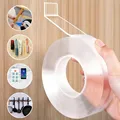 Double Sided Nano Tape Transparent Waterproof Wall Stickers Reusable Heat Resistant Adhesive Tape Kitchen Bathroom Home Supplies