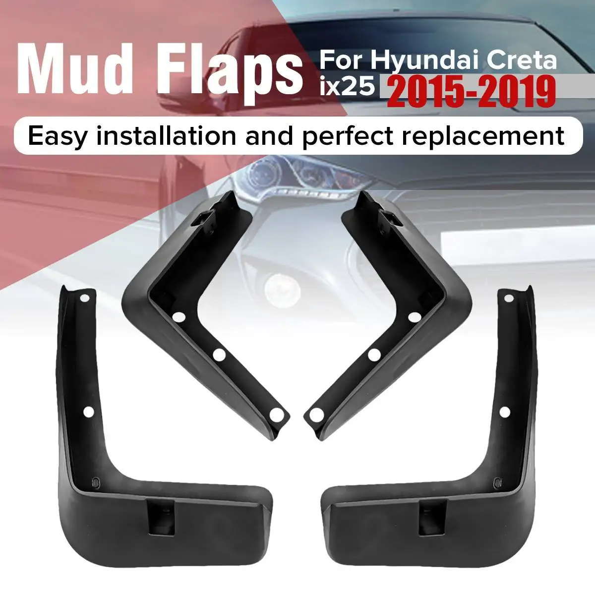 Car Front Rear Mud Flap Mudguards