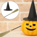 Halloween Witch Broom Plastic Witch Broomstick Broom Props Witch Broom preview-5