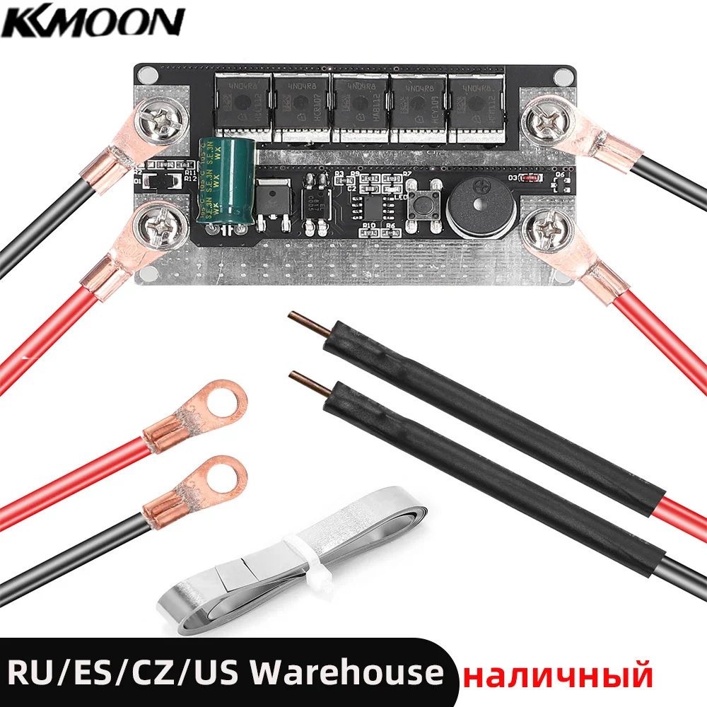 Купить Алиэкспресс DIY Spot Welders Pen Portable 12V Battery Storage