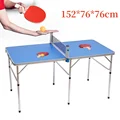 Professional Table Tennis Table Foldable Ping Pong Table Indoor Table Tennis Set W/ 2 Paddles &3 Balls