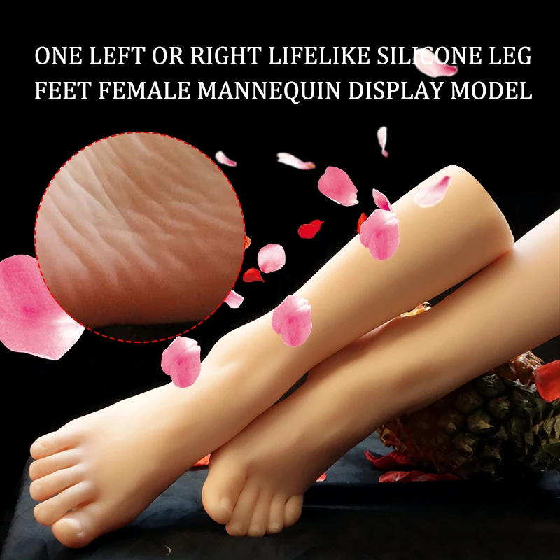 NEW little 8 years girl fake foot, silicone foot model, shoe model