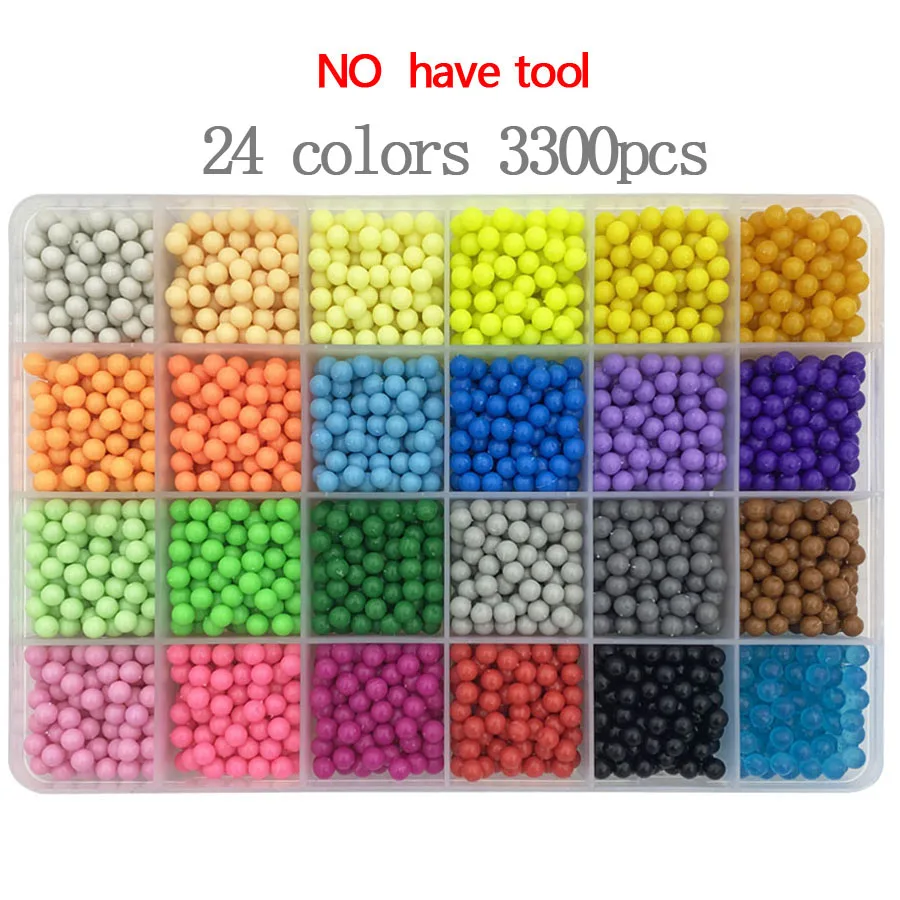 5mm Handmade Magic Water Fuse Beads Creative Beads DIY Art Crafts Toys Water bead Sticky Beads Sensory Toys-animated-img