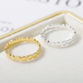 Stainless Steel Heart Rings For Women Gold Color Heart  Engagement Wedding Ring Luxury Wedding Aesthetic Fashion Jewelry Gift preview-3