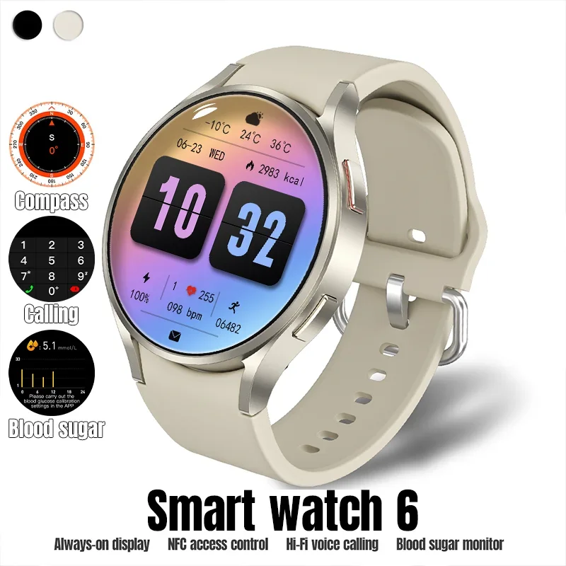 2024 Smart Watch For Men/Women Waterproof Smartwatch Bluetooth