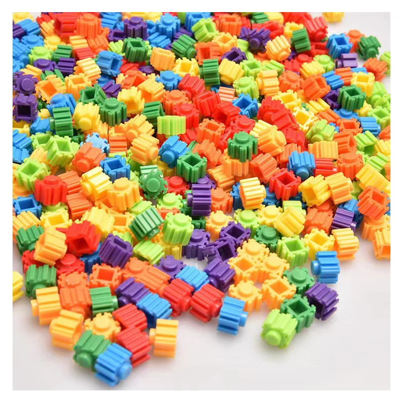 100PCs 9.4mm Pixel Art Puzzle Micro Diamond Building Blocks DIY 3D Small Brick For Children's Toy Educational Kids-animated-img