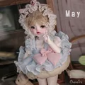 May Doll BJD 1/6 24cm With Dundun Body Animation Bebe Pacifier Connect Use Magnet Baby Chirstams Gift Doll