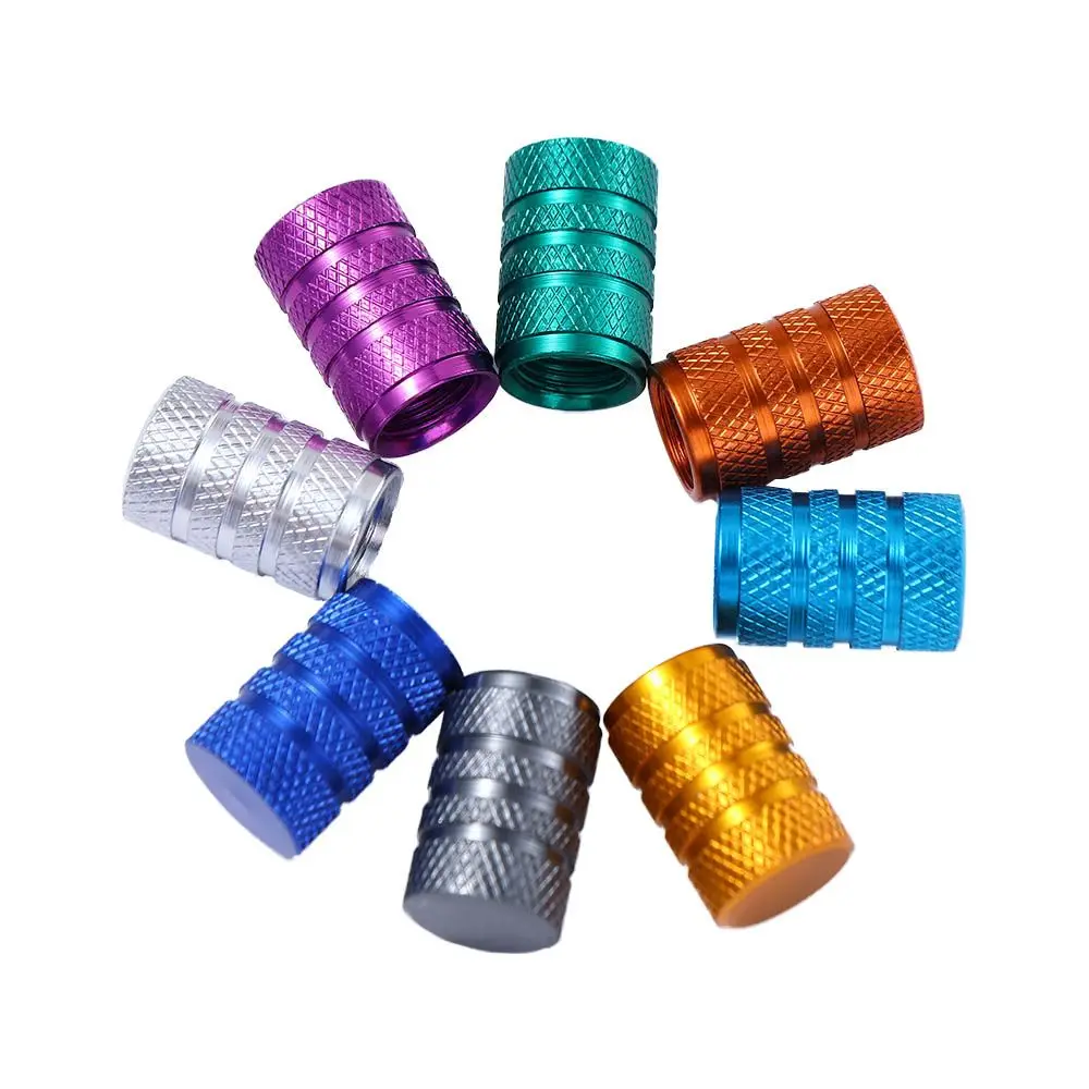 Accessories Universal Dustproof Bicycle Cap Tyre Valve Cap Bicycle Tire Valve Cap Wheel Tire Valve Cap Bike Air Valve Caps-animated-img