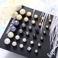 Modyle 2024 New Pearl Earrings Set 15 Pairs Female Korean Fashion Simple Stud Earrings for Girls Women Jewelry Gifts preview-1