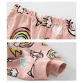 Girls Pajamas Sets 2 to 3 4 5 6 7 8 9 10 11 12 13 14 Years Cotton 100 Toddler Kids Pijamas Long Sleeve Cute Pyjama Pink Cat Pjs preview-4