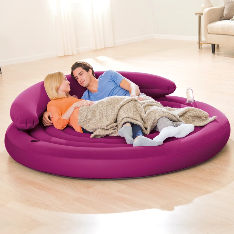 intex inflatable round bed