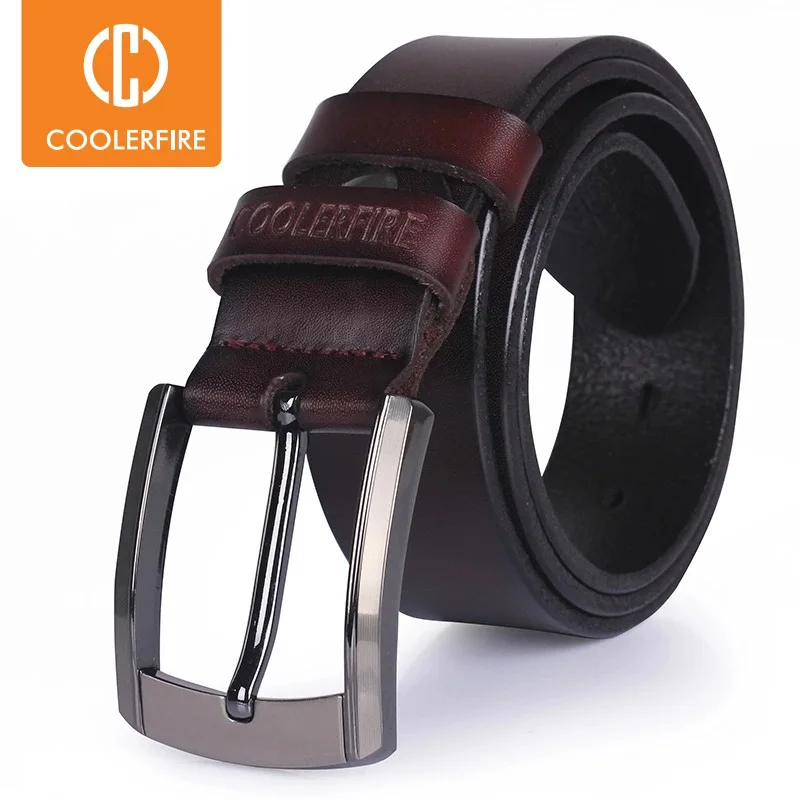 men high quality genuine leather belt luxury designer belts men cowskin fashion Strap male Jeans for man cowboy free shipping-animated-img