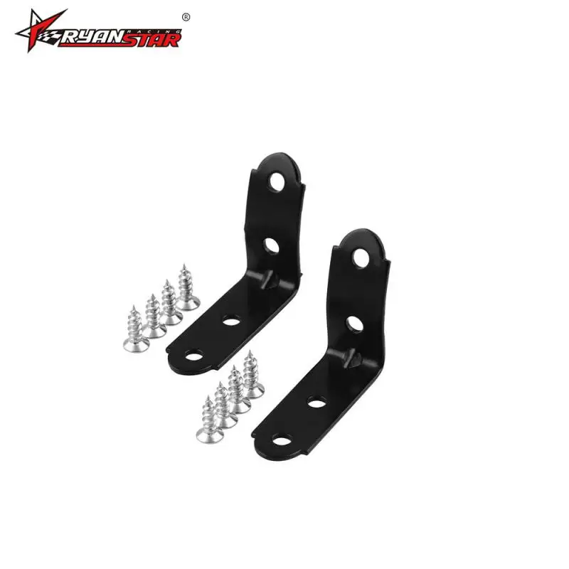 -Glove Box Lid Hinge Snapped Repair Kit Hinge Brackets With Screws For A4 S4 RS4 B6 B7 8E PQY-CPK01BK-animated-img