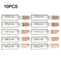 10pcs DTLC Wire Terminals Cable Lugs Wiring Connector 10/16/25mm2 Copper And Aluminum Terminal Wire Cable Lugs Power Tools Parts