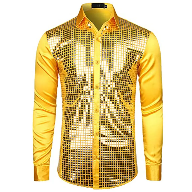 mens shirts stage performance