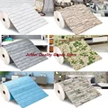 3/5/10m 3D Self-Adhesive Wallpaper Continuous Waterproof Brick Wall Stickers Living Room Bedroom Children's Room Home Decoration