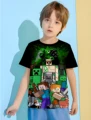 Hot Game Print Baby Boys Clothing Baby Boy Clothes 8 to 10 Years Male Outdoor Clothes for Children Boy Child T Shirt Top Shirts